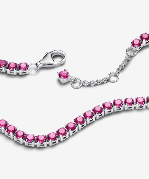 ピンクの猫　テニスブレスレット　エクスポジション ピンクの猫様専用 テニスブレスレット エクスポジション