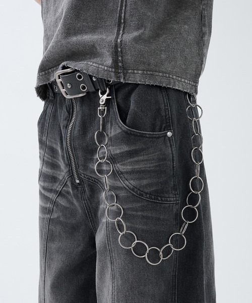 ANDER HUNK（アンダーハンク）の「【新色追加】3-way Wallet Chain / 3wayウォレットチェーン（ウォレットチェーン・メンズ・シルバー/シルバー系2・FREE）」の5枚目の写真
