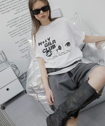 HOLY NUMBER 7（ホーリーナンバーセブン）の「【HOLY NUMBER 7】OVERSIZED  GRAPHICS SHORT SLEEVE T-SHIRT / 【ホーリーナンバーセブン】オーバーサイズプリント半袖Tシャツ（Tシャツ/カットソー）」