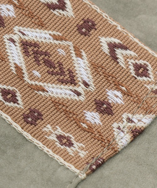 チチカカ（チチカカ）の「Orale! サルエル風サロペットパンツ（サロペット/オーバーオール・レディース・カーキ/ブラック・FREE）」の15枚目の写真