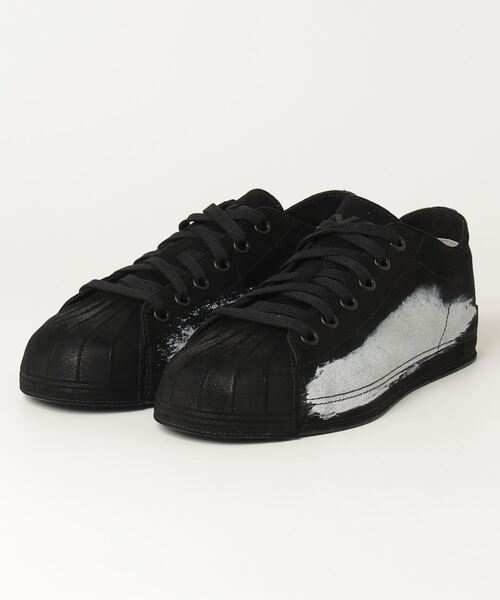 Y-3（ワイスリー）の「Y-3 NIZZASTAR LO（スニーカー・メンズ・ブラック×ホワイト・26.0cm/25.5cm/24.5cm/24.0cm/23.5cm/28.5cm/28.0cm/27.5cm/27.0cm/26.5cm/23.0cm/25.0cm/22.5cm）」の4枚目の写真