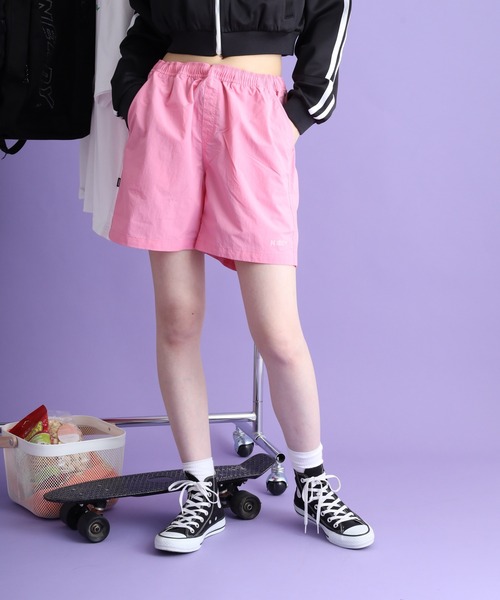 NERDY（ノルディ）の「ウーブンベーシックハーフパンツ（その他パンツ・メンズ・ベージュ/ピンク/グリーン/ブラック・SS/L/S/M/LL）」の2枚目の写真