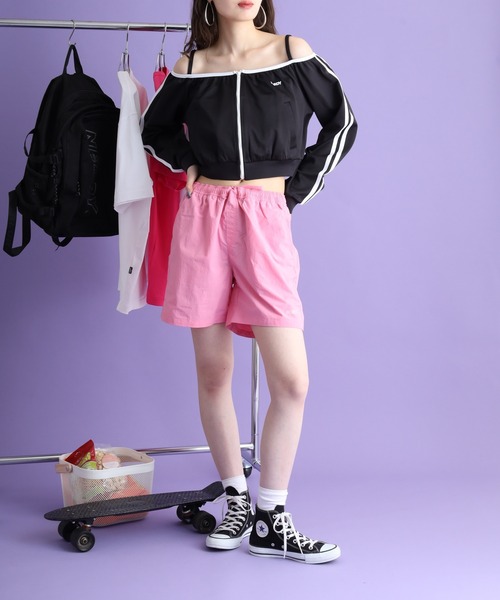 NERDY（ノルディ）の「ウーブンベーシックハーフパンツ（その他パンツ・メンズ・ベージュ/ピンク/グリーン/ブラック・SS/L/S/M/LL）」の12枚目の写真