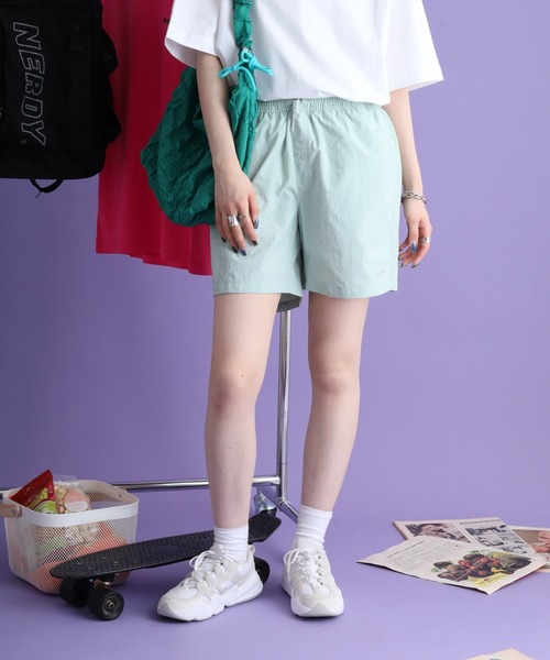 NERDY（ノルディ）の「ウーブンベーシックハーフパンツ（その他パンツ・メンズ・ベージュ/ピンク/グリーン/ブラック・SS/L/S/M/LL）」の6枚目の写真