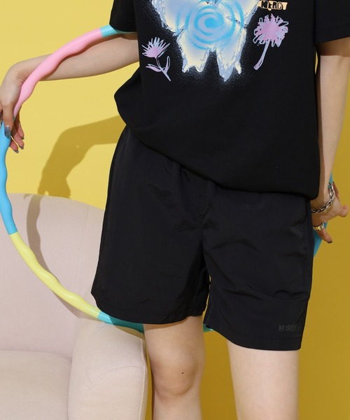 NERDY（ノルディ）の「ウーブンベーシックハーフパンツ（その他パンツ・メンズ・ベージュ/ピンク/グリーン/ブラック・SS/L/S/M/LL）」の17枚目の写真