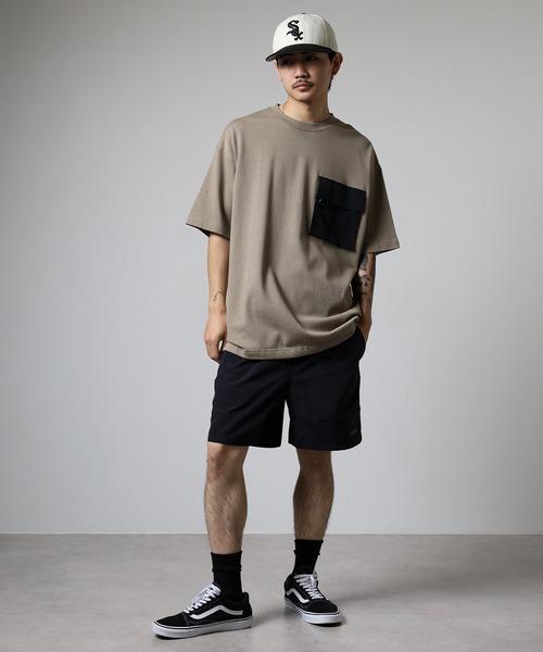 NERDY（ノルディ）の「ウーブンベーシックハーフパンツ（その他パンツ・メンズ・ベージュ/ピンク/グリーン/ブラック・SS/L/S/M/LL）」の21枚目の写真