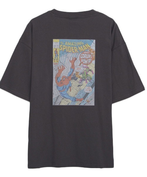 MARVEL（マーベル）の「『MARVEL/マーベル』MARVEL ピグメント風半袖TEE（Tシャツ/カットソー・レディース・ブラック系2/ブラック系1・LL/L/M）」の13枚目の写真