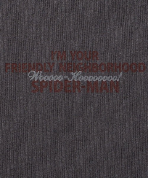 MARVEL（マーベル）の「『MARVEL/マーベル』MARVEL ピグメント風半袖TEE（Tシャツ/カットソー・レディース・ブラック系2/ブラック系1・LL/L/M）」の4枚目の写真