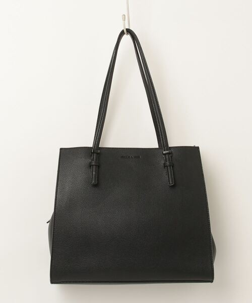 CHARLES & KEITH ブラック トートバッグ（Leia レイア トート