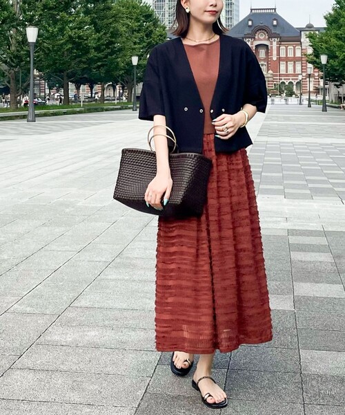 PAS NORMA STUDIOS ウィンターワンピース SLY | ASYMMETRY LAYER KNIT ショートワンピース (ワンピース