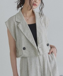 ECLAM（クラム）の「サマーツイードショートジャケット（その他アウター）」