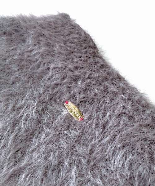 Q（キュー）の「フェザーヤーンベスト（ベスト・レディース・グレー・MEDIUM）」の19枚目の写真