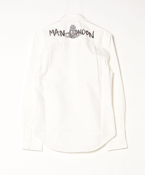 Vivienne Westwood MAN（ヴィヴィアンウエストウッドマン）の「BACK LOGO CLASSIC SHIRT（シャツ/ブラウス・メンズ・ホワイト/ブラック・M/S/XL/L）」の4枚目の写真