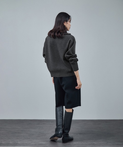 SALON adam et rope'（サロン アダム エ ロペ）の「ハーフジップウール