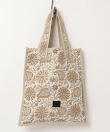 【Swaraj/スワラージ】ハンドブロックプリントTOTE