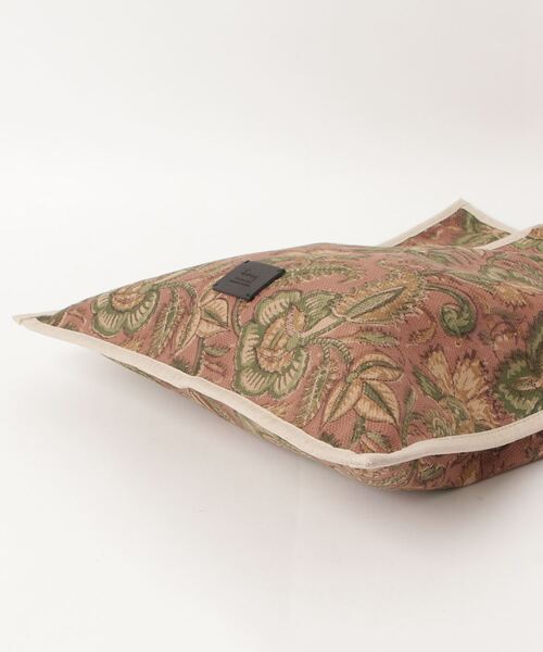 MAISON mou（メゾンムー）の「【Swaraj/スワラージ】ハンドブロックプリントTOTE（トートバッグ・レディース・カーキ/ブルー系その他2/オフホワイト/ブラウン系その他3/ピンク系その他2・FREE）」の7枚目の写真