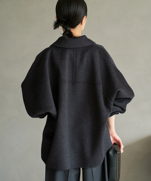 plage（プラージュ）の「HAMILTON Jacket コート（その他アウター・レディース・ベージュ/ブラックミックス・38/36）」の10枚目の写真