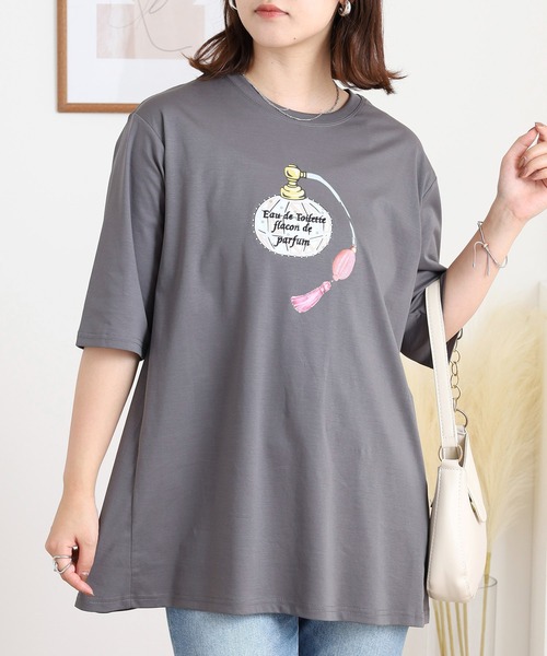 セール】BRODIAEA パフュームプリント半袖Tシャツ（Tシャツ