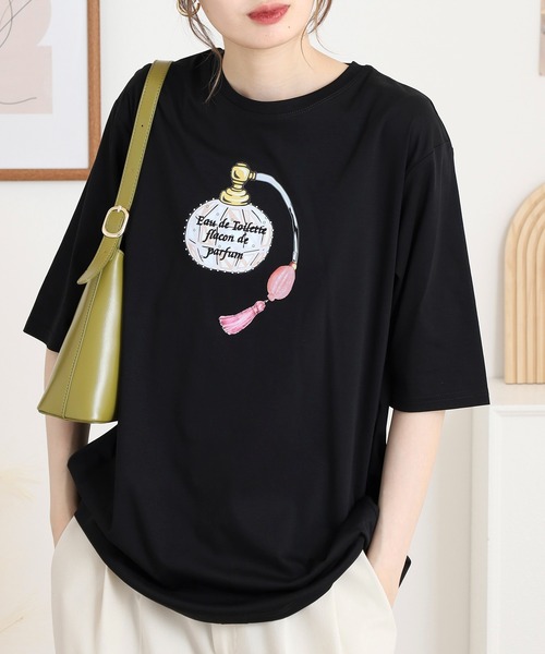 セール】BRODIAEA パフュームプリント半袖Tシャツ（Tシャツ
