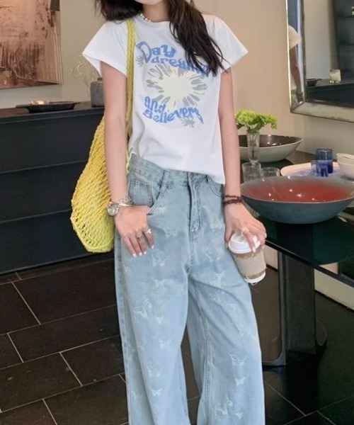 Achic(アシック)の「プリントTシャツ(Tシャツ/カットソー・レディース・ホワイト/ホワイト系その他2/ホワイト系その他3/ホワイト系その他・M)」の5枚目の写真