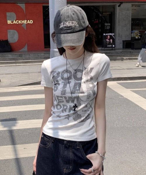 Achic(アシック)の「プリントTシャツ(Tシャツ/カットソー・レディース・ホワイト/ホワイト系その他2/ホワイト系その他3/ホワイト系その他・M)」の19枚目の写真