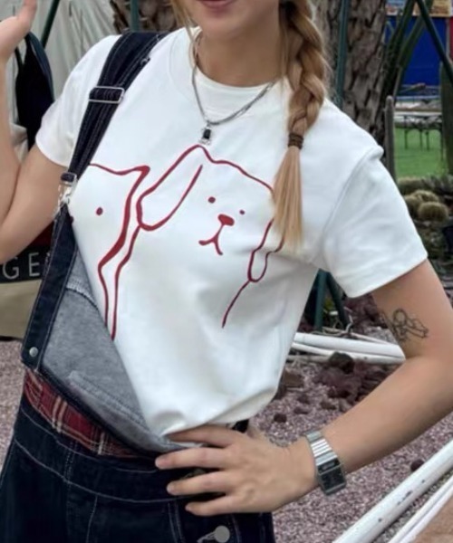 Achic(アシック)の「プリントTシャツ(Tシャツ/カットソー・レディース・ホワイト/ホワイト系その他2/ホワイト系その他3/ホワイト系その他・M)」の8枚目の写真