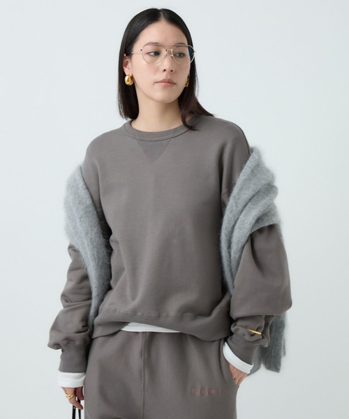 Chaos(カオス)の「Chaos(カオス)/◆WHY NOT NOW◆クースベイスウェットプルオーバー(スウェット・レディース・モカ/ブラウン/ベージュ・FREE)」の1枚目の写真