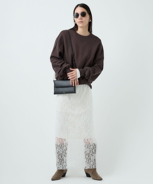 Chaos(カオス)の「Chaos(カオス)/◆WHY NOT NOW◆クースベイスウェットプルオーバー(スウェット・レディース・モカ/ブラウン/ベージュ・FREE)」の17枚目の写真