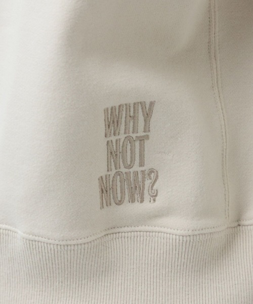 Chaos(カオス)の「Chaos(カオス)/◆WHY NOT NOW◆クースベイスウェットプルオーバー(スウェット・レディース・モカ/ブラウン/ベージュ・FREE)」の6枚目の写真