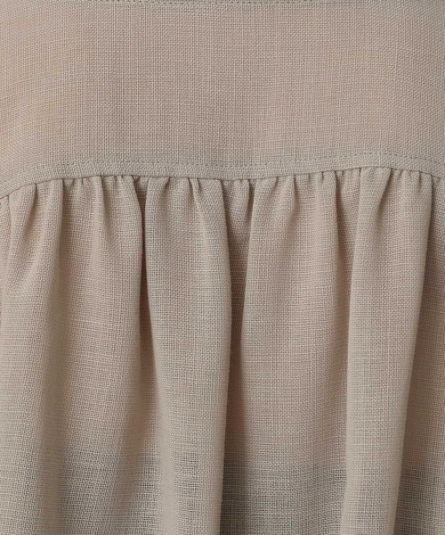 A part by（アパートバイ）の「リネンライクメッシュブルゾン（ブルゾン・レディース・アイボリー/グレー系その他4・FREE）」の10枚目の写真