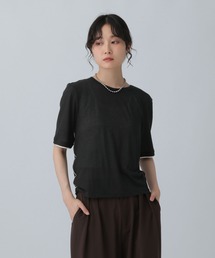 LEPSIM | シアー配色メロープルオーバー　574395(Tシャツ/カットソー)