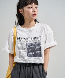 Baserange/ベースレンジ OMO TEE SHIRT/オモ Tシャツ/ベロアTシャツ（T