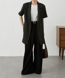 nui nullu（ヌイヌル）の「【nui nullu】 ミニワンピスタイルWテーラードジャケット（テーラードジャケット）」