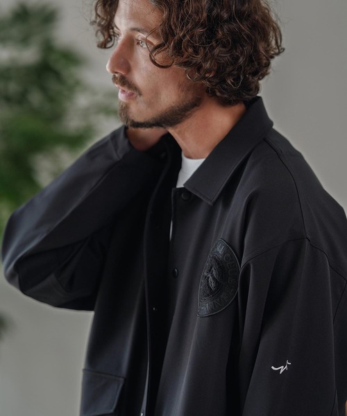 CALL&RESPONSE(コールアンドレスポンス)の「mj10885-CLUB TEAM ワッペンジャケット(その他アウター・メンズ・ブラック・2/4)」の6枚目の写真