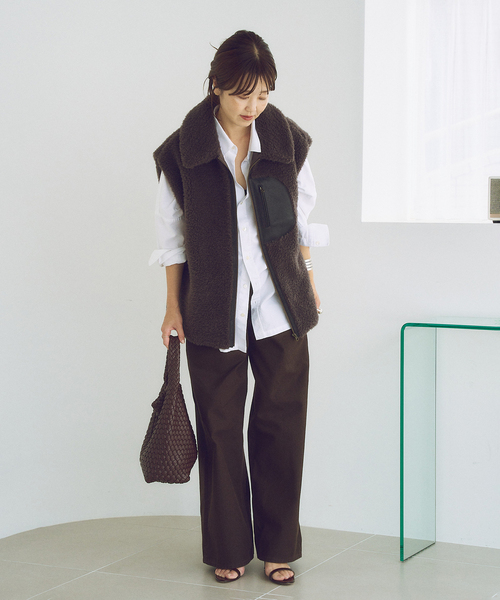 セール】lesTendre boa ベスト（その他アウター）｜Plage（プラージュ