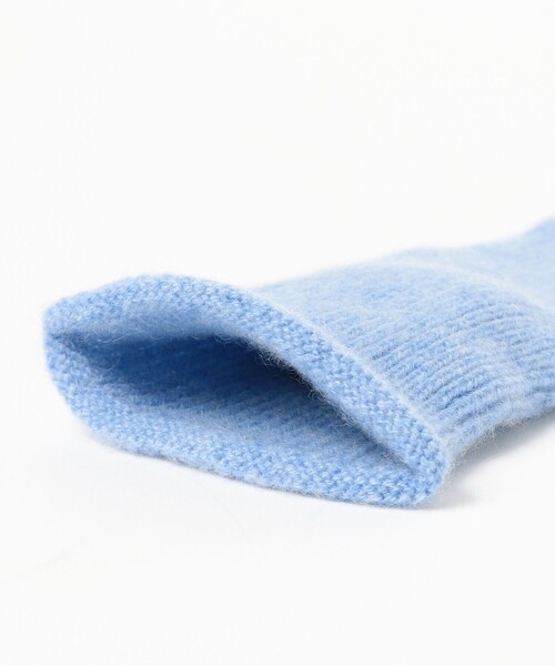 BEAMS（ビームス）の「カシミア フィンガーレス グローブ（手袋・メンズ・チャコールグレー/ブラック/サックスブルー・ONE SIZE）」の11枚目の写真