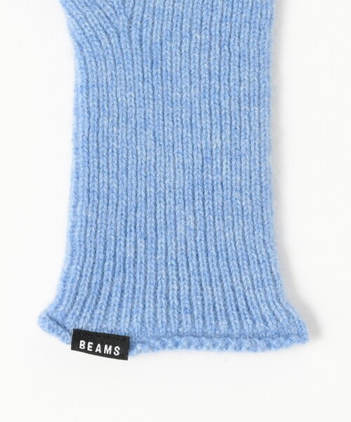 BEAMS（ビームス）の「カシミア フィンガーレス グローブ（手袋・メンズ・チャコールグレー/ブラック/サックスブルー・ONE SIZE）」の12枚目の写真