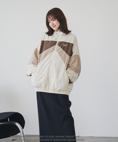 セール】Reebok（リーボック）別注ナイロントラックジャケット