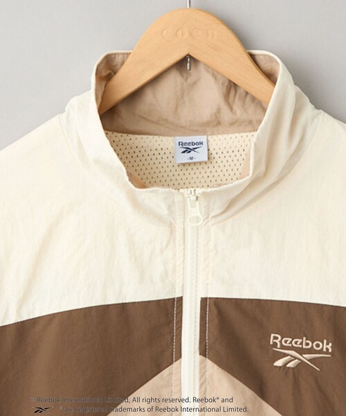 Reebok（リーボック）別注ナイロントラックジャケット（ナイロン