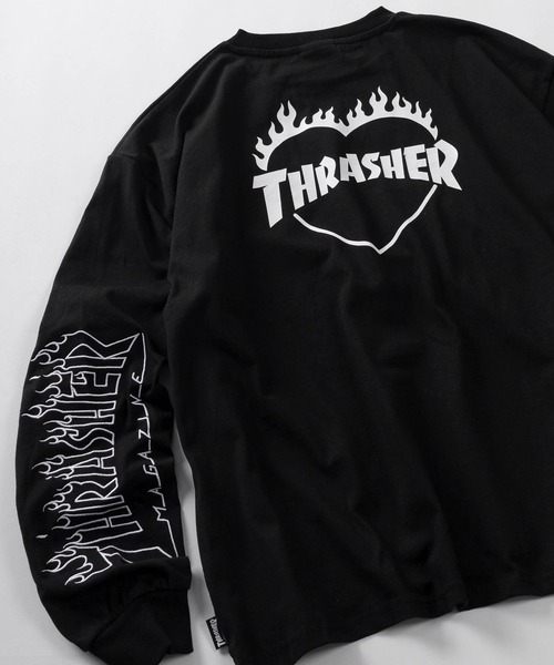 セール】【70】【THRASHER/スラッシャー】 ファイヤー ハートロゴ