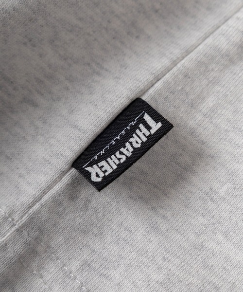 THRASHER(スラッシャー)の「【70】【THRASHER/スラッシャー】 ファイヤー ハートロゴ バックプリント ロングスリーブTシャツ(Tシャツ/カットソー・レディース・ホワイト/ブラック/アッシュグレー/ブラウン・L/M)」の15枚目の写真