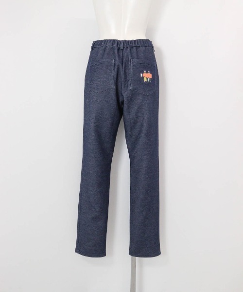 Picone CLUB(ピッコーネクラブ)の「バック刺繍裏起毛ジャージーパンツ(その他パンツ・レディース・ホワイト/ベージュ/ネイビー/ブラック・M/L/LL)」の10枚目の写真
