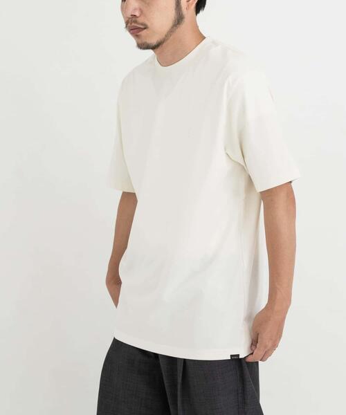 EKAL（エカル）の「『UR TECH ひやサラクール』ロゴワッペンTシャツ（Tシャツ/カットソー・メンズ・ホワイト/ブルー系その他/ピンク系その他・SMALL/X-LARGE/MEDIUM/LARGE）」の5枚目の写真