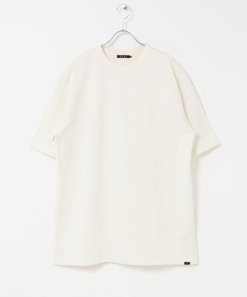 EKAL（エカル）の「『UR TECH ひやサラクール』ロゴワッペンTシャツ（Tシャツ/カットソー・メンズ・ホワイト/ブルー系その他/ピンク系その他・SMALL/X-LARGE/MEDIUM/LARGE）」の8枚目の写真