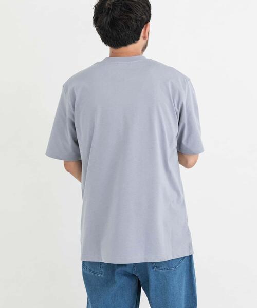 EKAL（エカル）の「『UR TECH ひやサラクール』ロゴワッペンTシャツ（Tシャツ/カットソー・メンズ・ホワイト/ブルー系その他/ピンク系その他・SMALL/X-LARGE/MEDIUM/LARGE）」の20枚目の写真