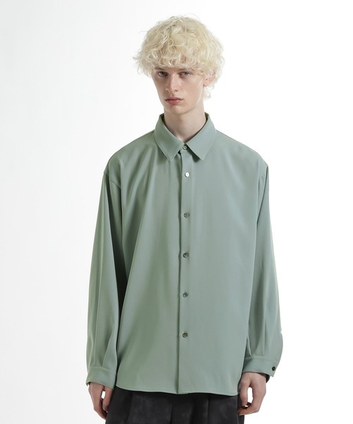 HARE(ハレ)の「【SET UP対応】TOROMIシャツ(HARE)(シャツ/ブラウス・メンズ・ブルー/ブラック/ホワイト/グリーン・SMALL/MEDIUM)」の3枚目の写真