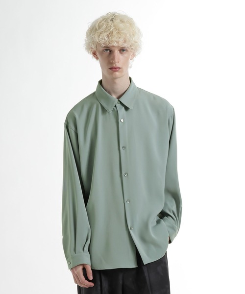 HARE(ハレ)の「【SET UP対応】TOROMIシャツ(HARE)(シャツ/ブラウス・メンズ・ブルー/ブラック/ホワイト/グリーン・SMALL/MEDIUM)」の15枚目の写真