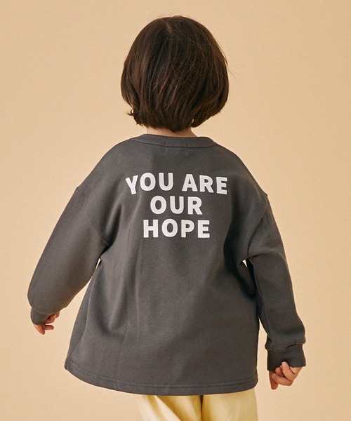 FOV(フォブ)の「FOV/フォブ HOPE トレーナー(スウェット・キッズ・チャコールグレー/アッシュグレー/トップグレー・XL/L/M/S)」の4枚目の写真