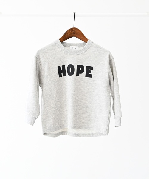 FOV(フォブ)の「FOV/フォブ HOPE トレーナー(スウェット・キッズ・チャコールグレー/アッシュグレー/トップグレー・XL/L/M/S)」の15枚目の写真