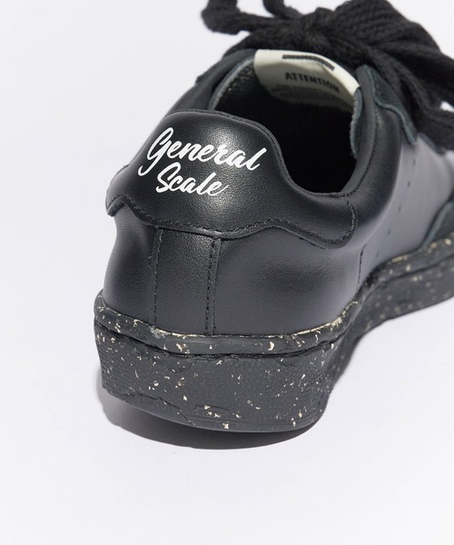 Maison MIHARA YASUHIRO（メゾンミハラヤスヒロ）の「General Scale. Maison MIHARA YASUHIRO /ジェネラルスケール メゾンミハラヤスヒロ　SEINE LEATHER LOW-TOP SNEAKERS スニーカー（スニーカー・メンズ・ブラック/ホワイト/ブラック×ブラック・38/36/44/43/42/41/40/37）」の17枚目の写真